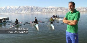 طاهر کبوتری مربی مهابادی تیم ملی قایقرانی