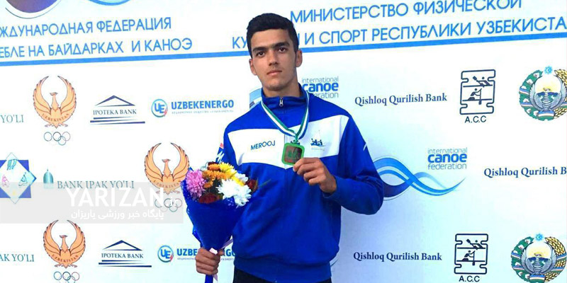 زانا ساعدی کانو سوار سنندجی توانست پس از نمایندگان قزاقستان و ازبکستان نشان برنز رشته کانو چهارنفره 500 متر مردان را کسب کند.