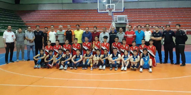 مسابقات بسکتبال قهرمانی نوجوانان آذربایجان غربی با قهرمانی مقتدرانه تیم مهاباد به پایان رسید.