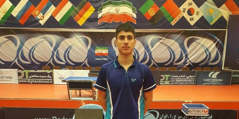 آریا امیری نماینده کردستان مدال طلای دور نهایی رقابت‌های قهرمانی تنیس روی‌میز تور ایرانی قهرمانی رده سنی جوانان کشور را بر گردنش آویخت.