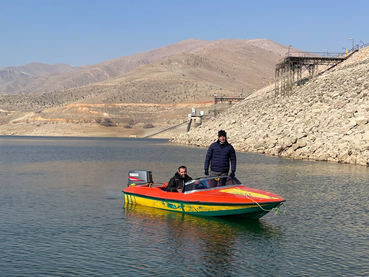گزارش تصویری از سومین اردوی تیم ملی روئینگ آقایان ایران در سد مهاباد