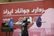 دختر وزنه بردار مهابادی مدال نقره قهرمانی جوانان ایران را بر گردن آویخت