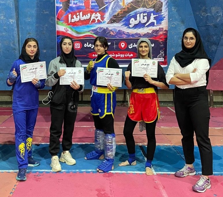 دختران ووشو مهاباد با کسب ۱۰ مدال استانی خوش درخشیدند
