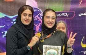 قهرمانی دختر کرمانشاهی در رقابت های دسته یک تنیس روی میز بزرگسالان