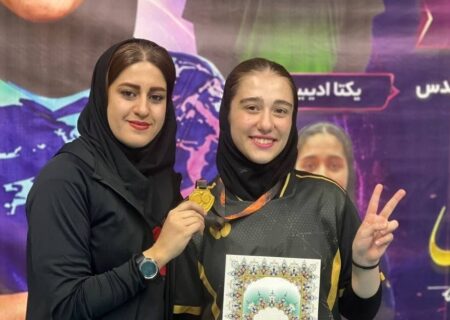 قهرمانی دختر کرمانشاهی در رقابت های دسته یک تنیس روی میز بزرگسالان